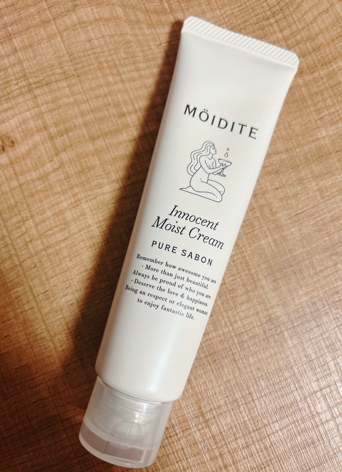 イノセントモイストクリーム ピュアサボン/MOIDITE/フェイスクリームを使ったクチコミ(1枚目)