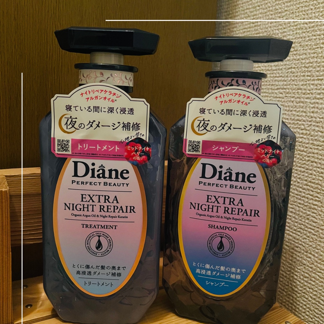 エクストラナイトリペア シャンプー＆トリートメント/ダイアン/市販シャンプーを使ったクチコミ（1枚目）