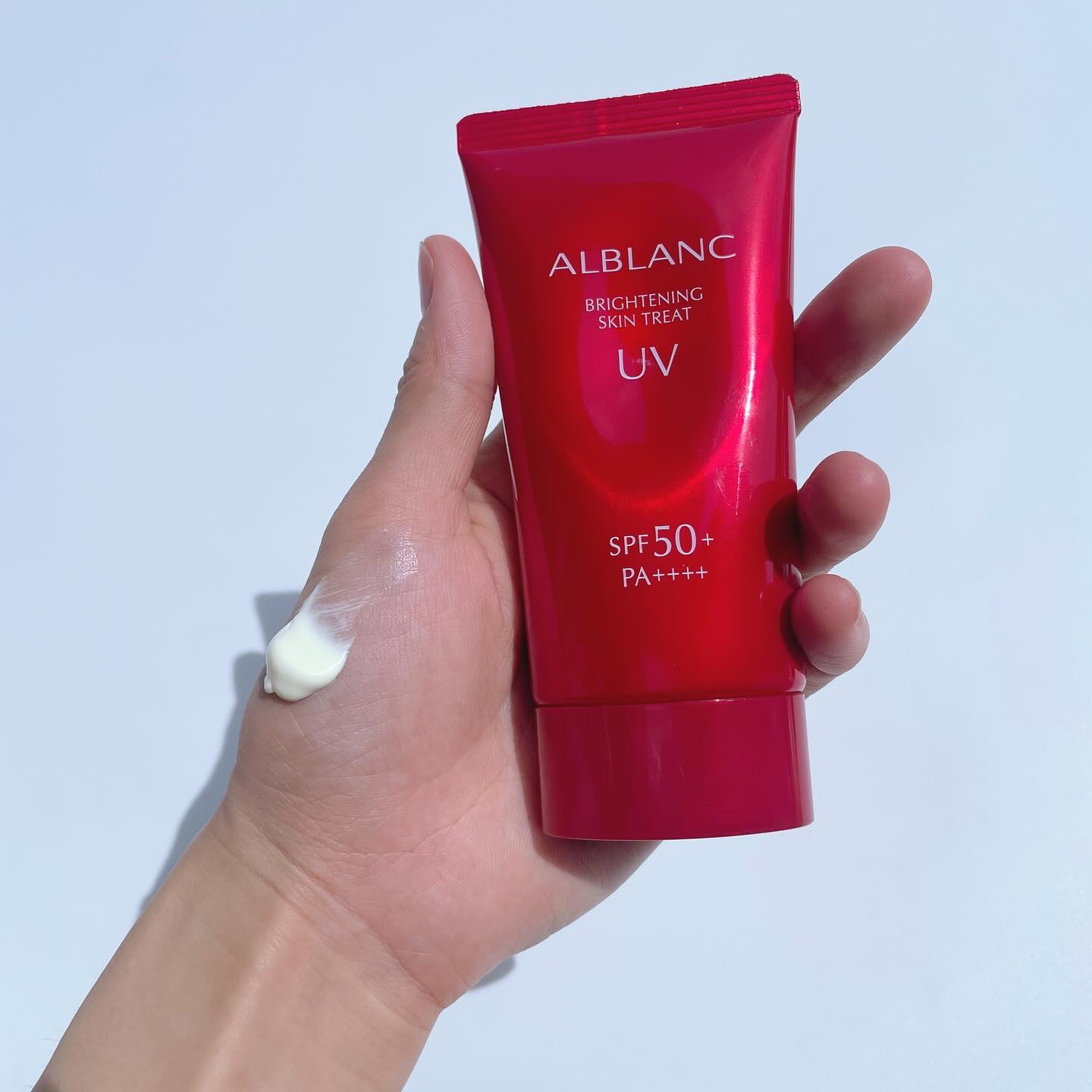 ブライトニングスキントリートUV/ALBLANC/日焼け止めローションを使ったクチコミ（3枚目）