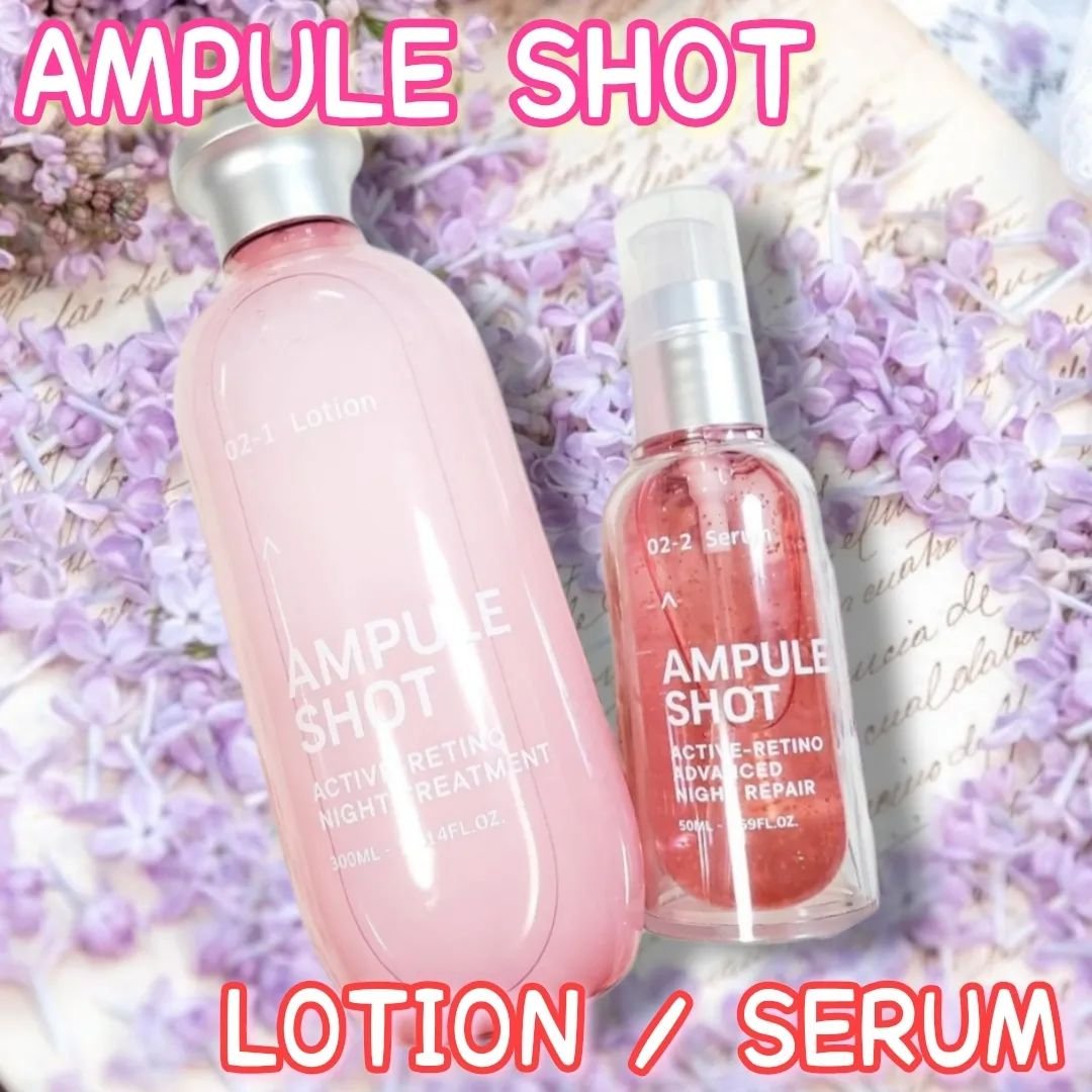 アクティブレチノ アドバンスト ナイトリペア セラム/AMPULE SHOT/美容液を使ったクチコミ（1枚目）