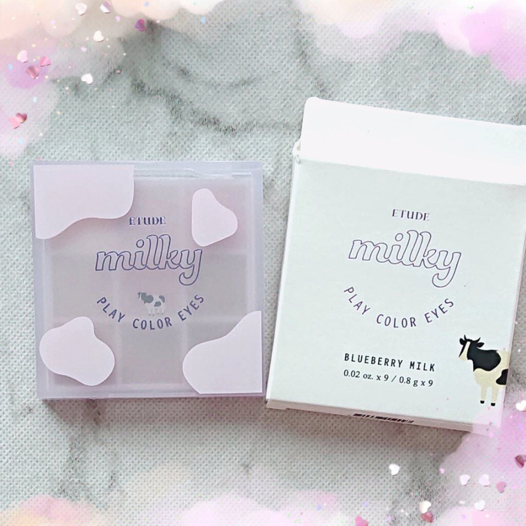 プレイカラーアイズ ≪ミルキーコレクション≫/ETUDE/アイシャドウパレットを使ったクチコミ(1枚目)