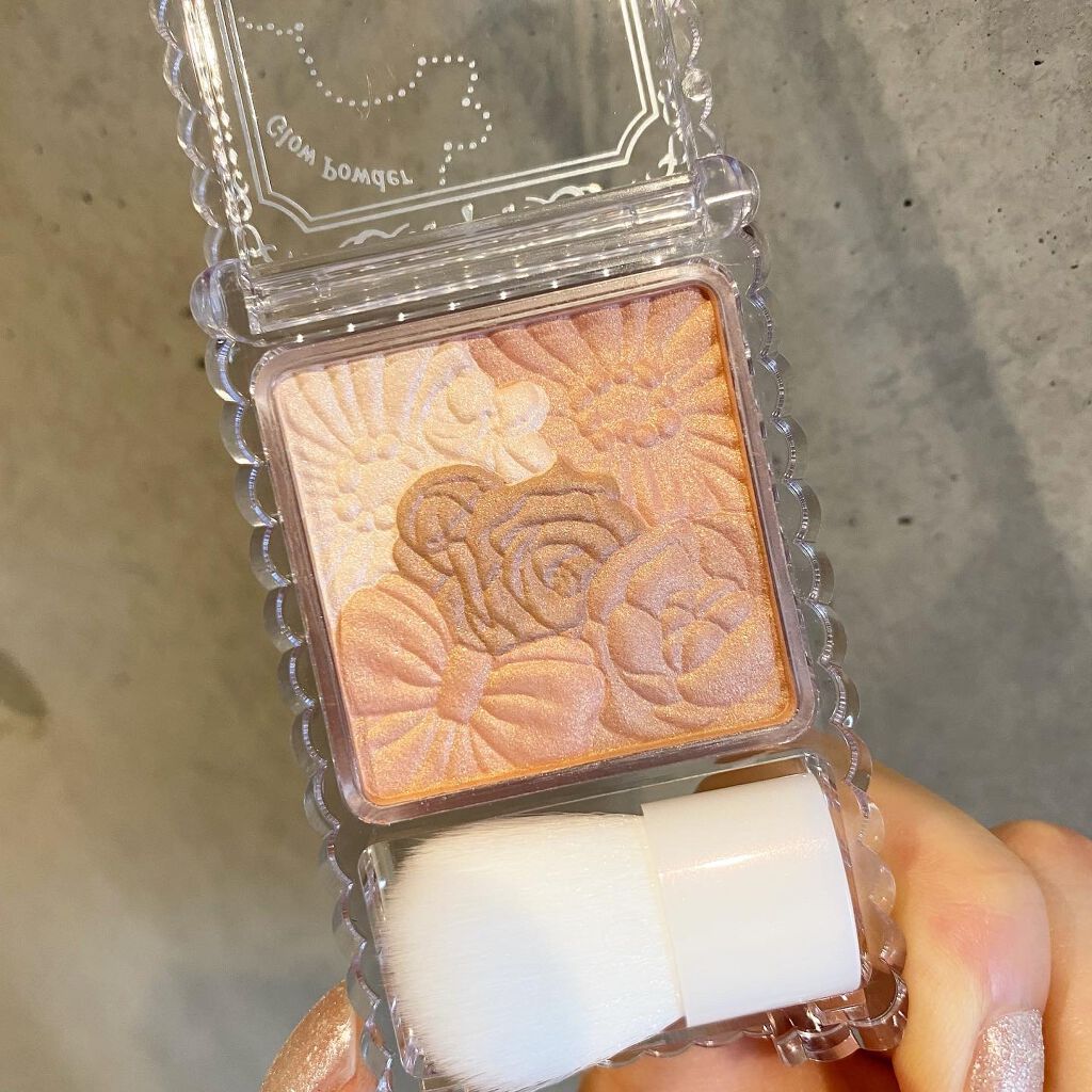 グロウフルールチークス/キャンメイク/パウダーチークを使ったクチコミ（2枚目）