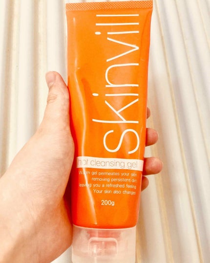 ホットクレンジングジェル(旧)/skinvill/クレンジングジェルを使ったクチコミ(1枚目)