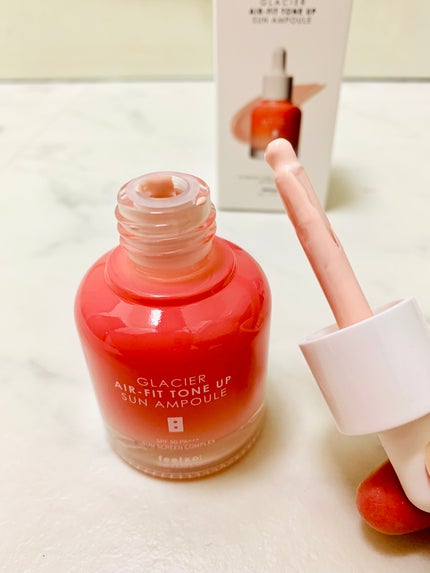 ピルソ グラシアエアフィットトーンアップサンアンプル SPF50 PA+++/feelxo/化粧下地を使ったクチコミ(2枚目)
