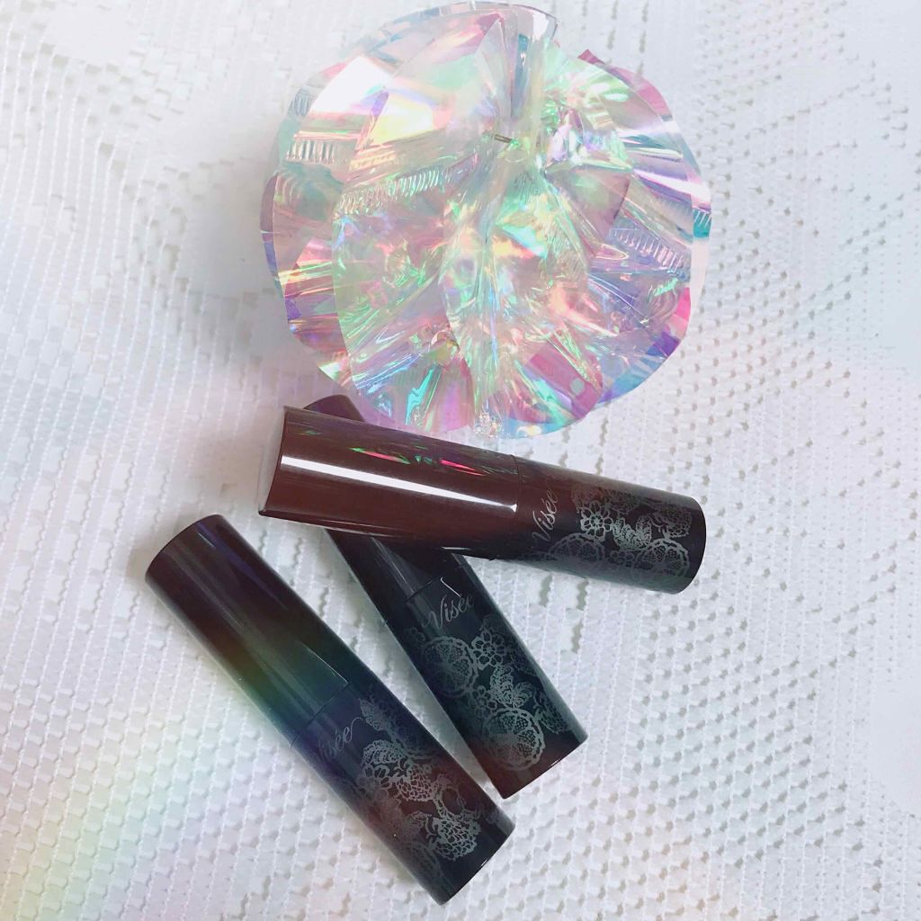 クリスタルデュオ リップスティック/Visée/口紅を使ったクチコミ(1枚目)