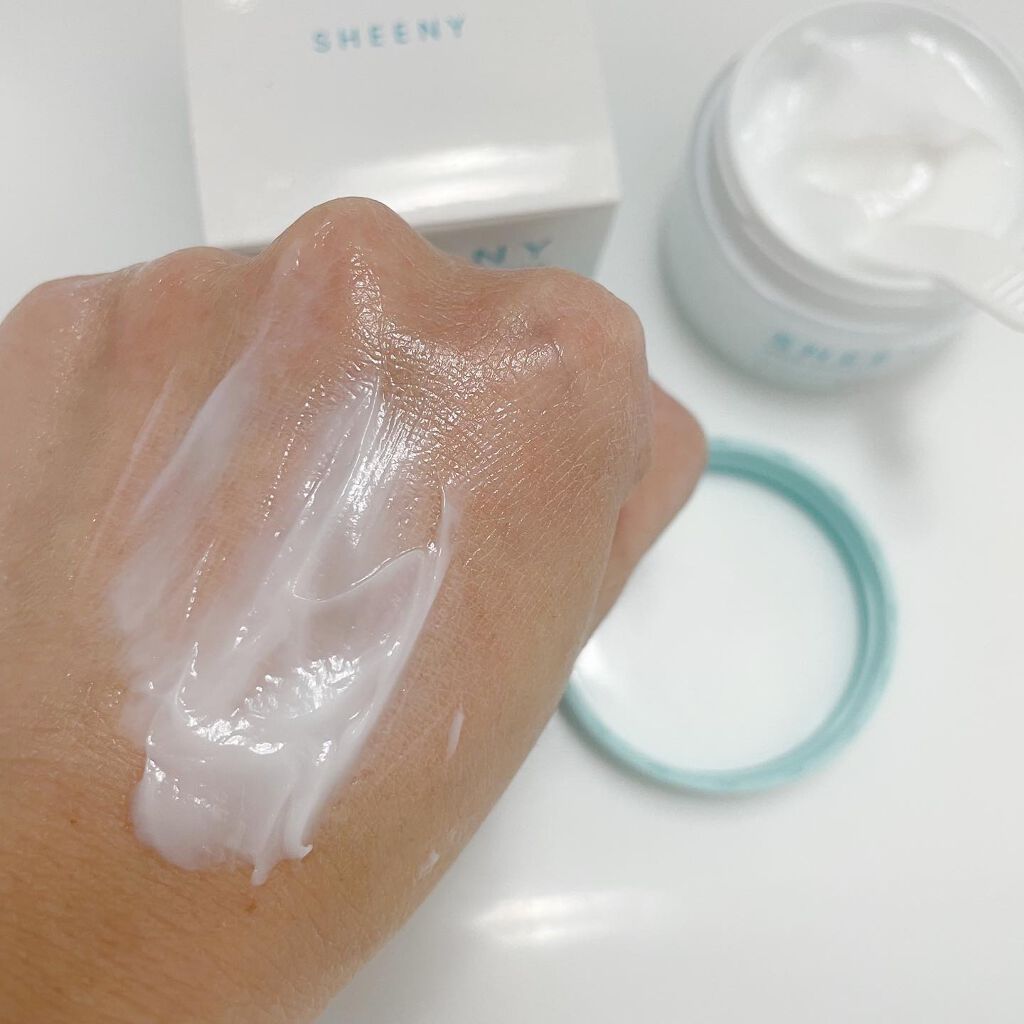 アクアエッセンスクリーム/SHEENY/フェイスクリームを使ったクチコミ(6枚目)
