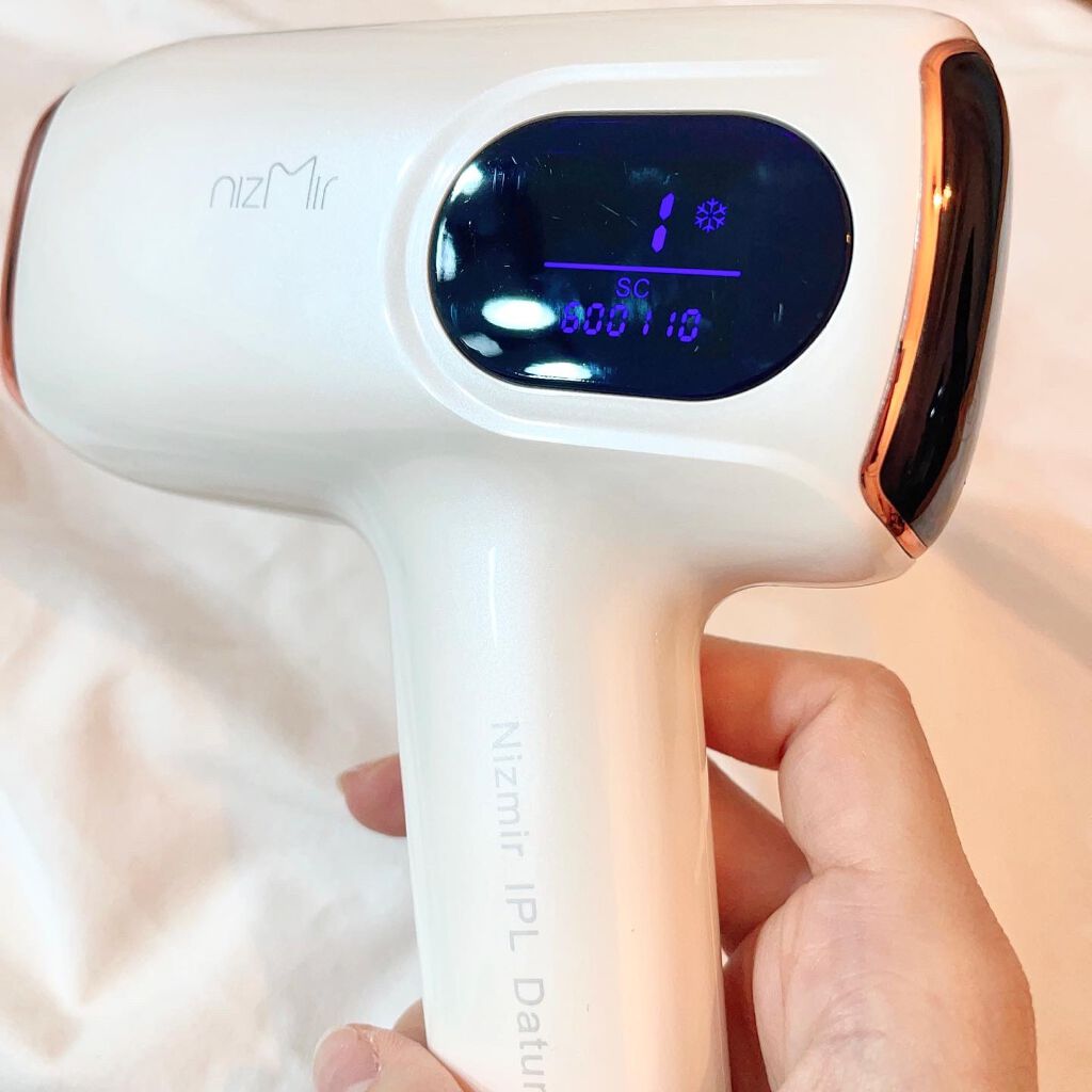 サファイヤIPL光脱毛器/NiZmir/家庭用脱毛器を使ったクチコミ(2枚目)