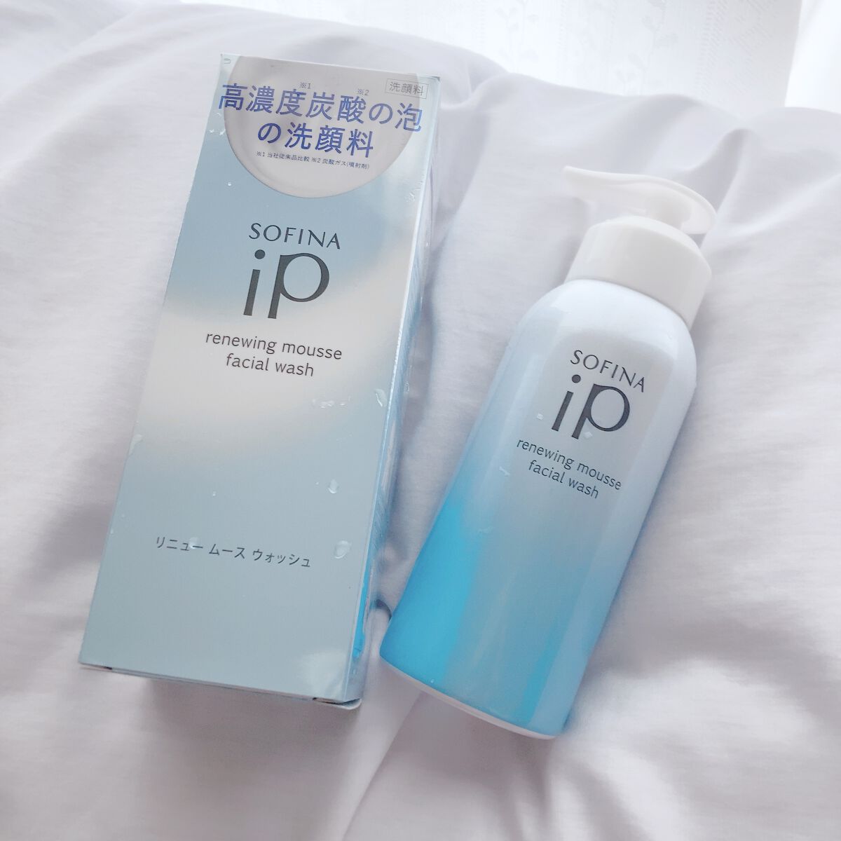 ソフィーナ iP リニュー ムース ウォッシュ/SOFINA iP/泡洗顔を使ったクチコミ（1枚目）