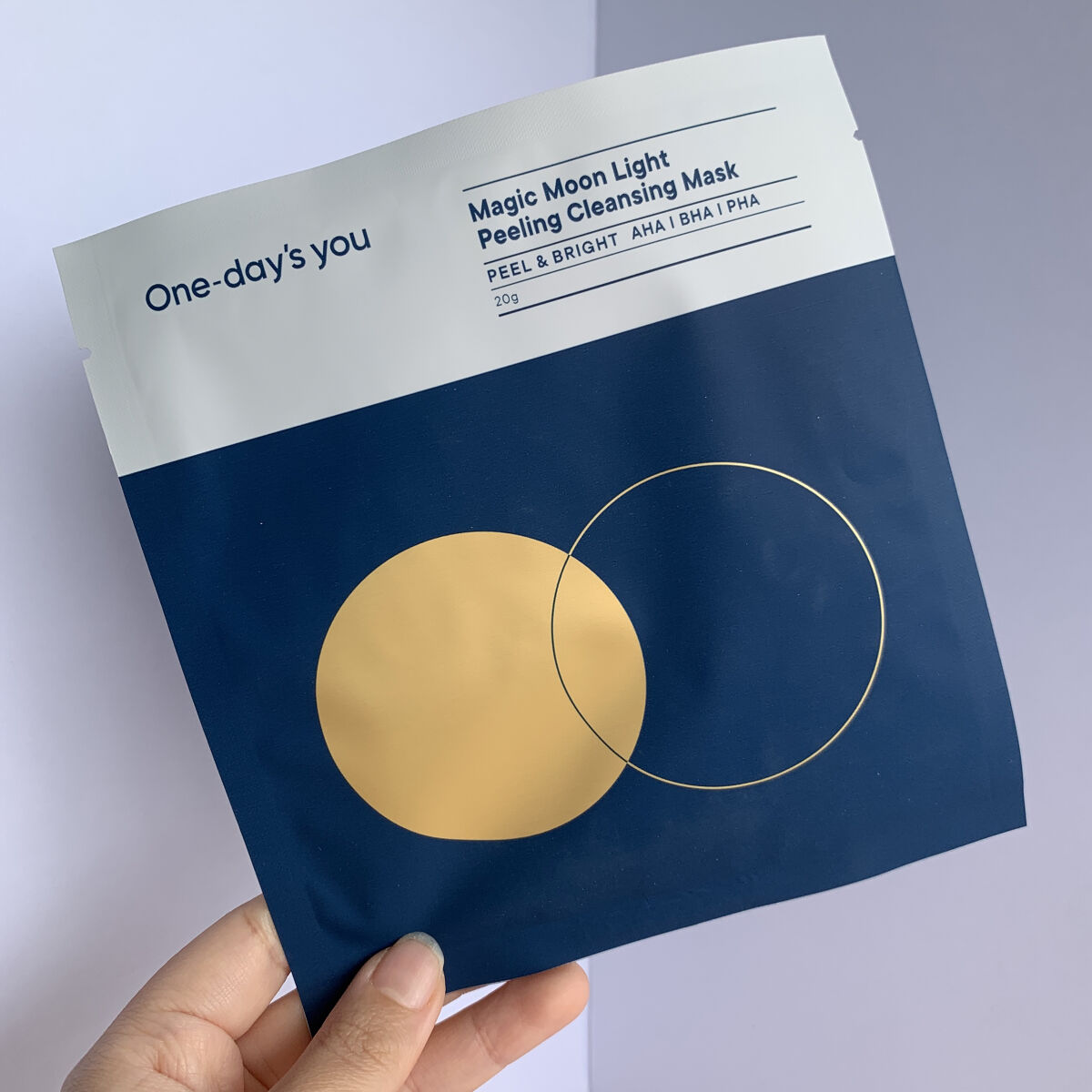 マジックムーンライトピーリングクレンジングマスクパック/One-day's you/シートマスク・パックを使ったクチコミ（1枚目）
