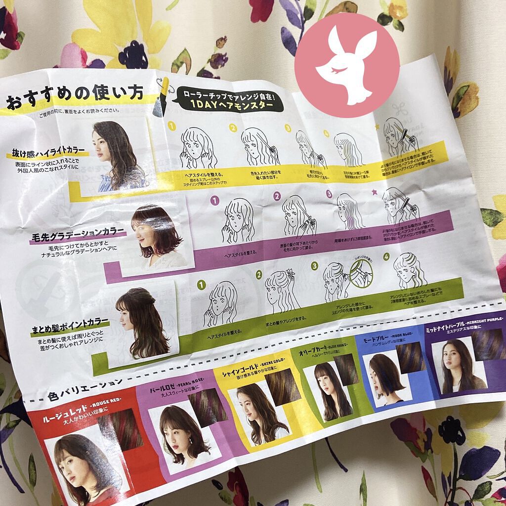 1DAY HAIR MONSTER/リーゼ/ヘアカラーを使ったクチコミ（3枚目）