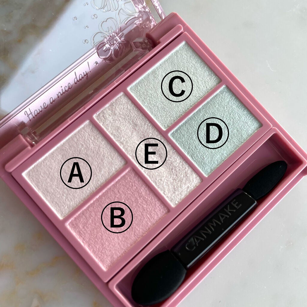 パーフェクトスタイリストアイズ/キャンメイク/アイシャドウパレットを使ったクチコミ(2枚目)