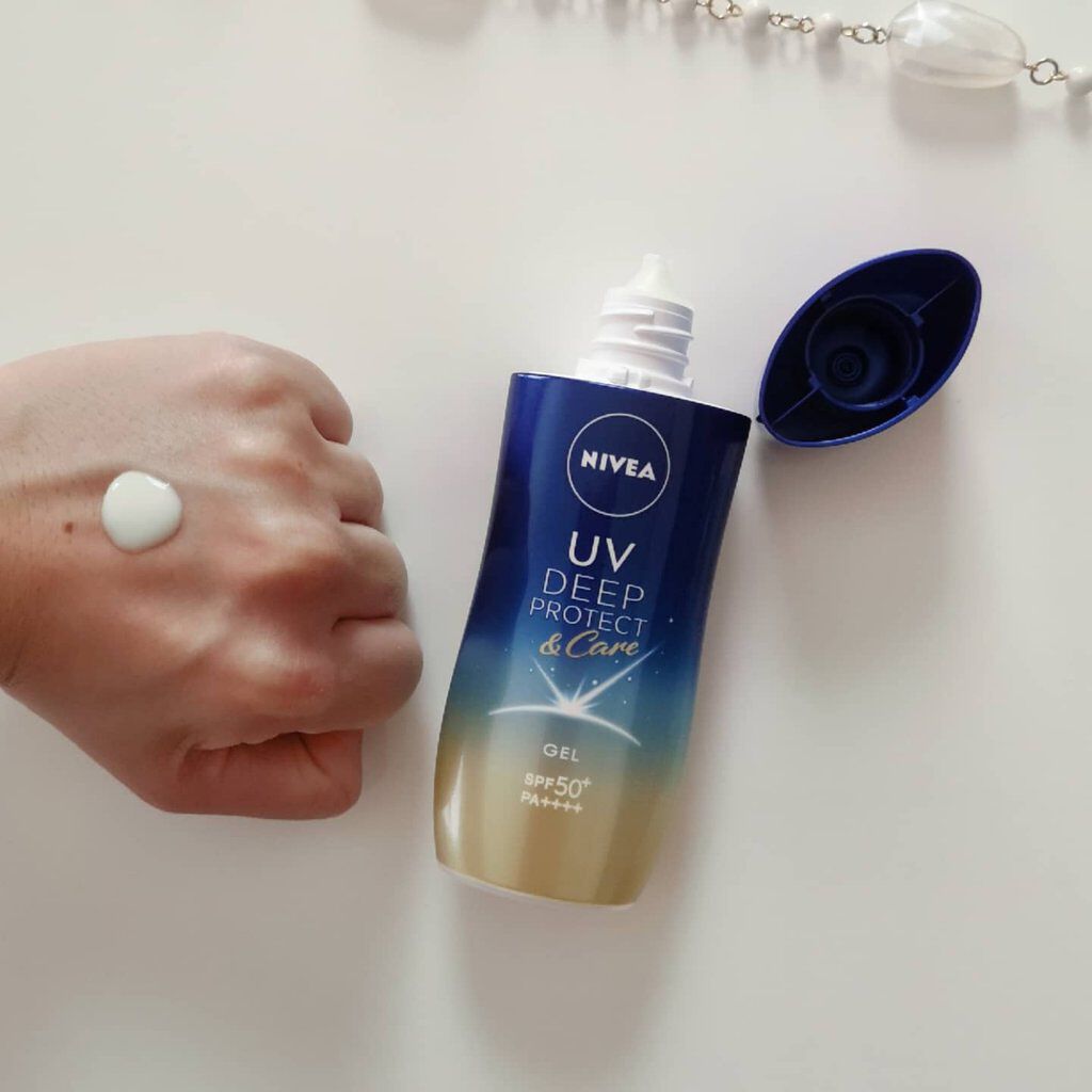 ニベアUV ディープ プロテクト＆ケア ジェル/ニベア/日焼け止めジェルを使ったクチコミ（3枚目）
