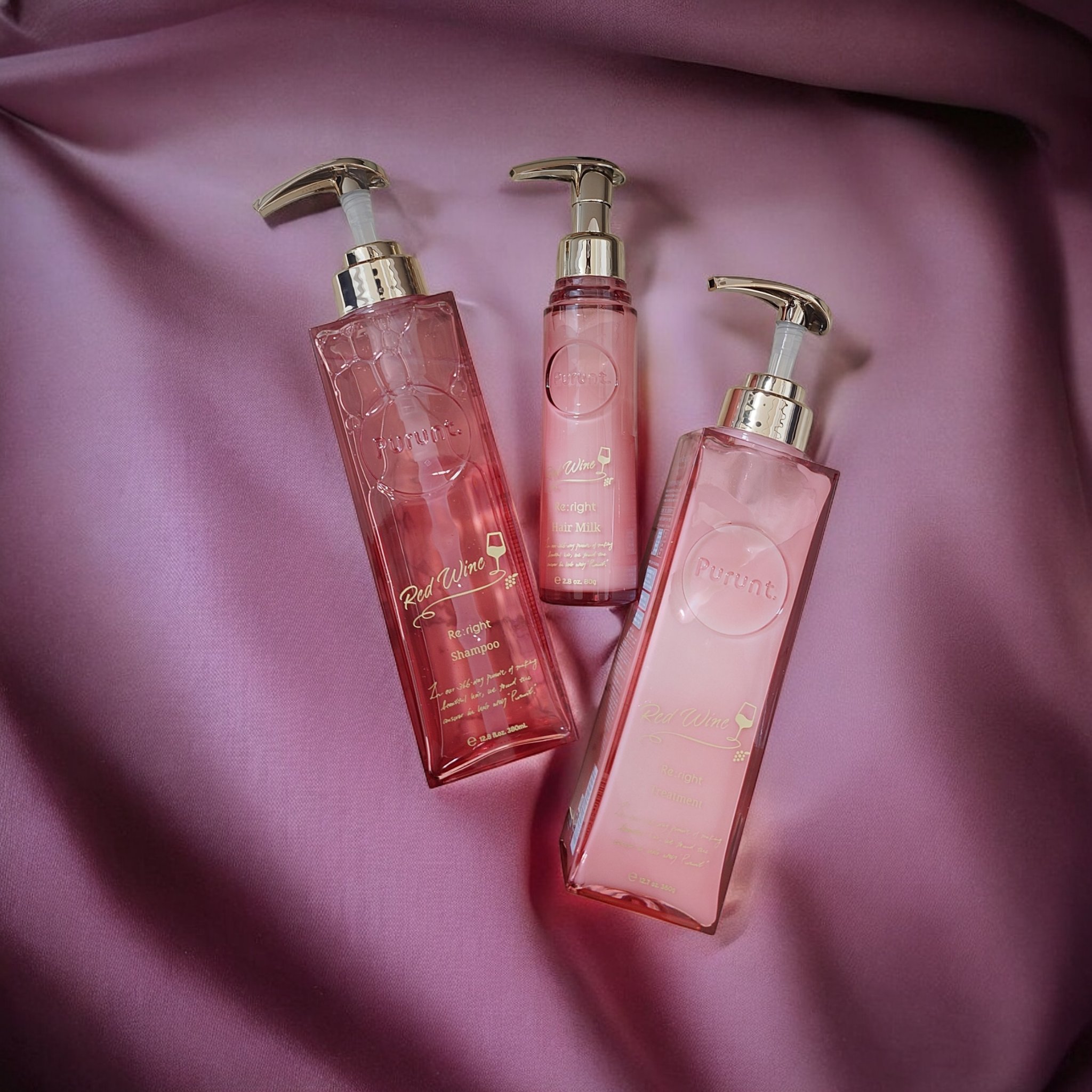 プルント　リライト美容液ヘアミルク　レッドワイン/Purunt./ヘアミルクを使ったクチコミ（1枚目）