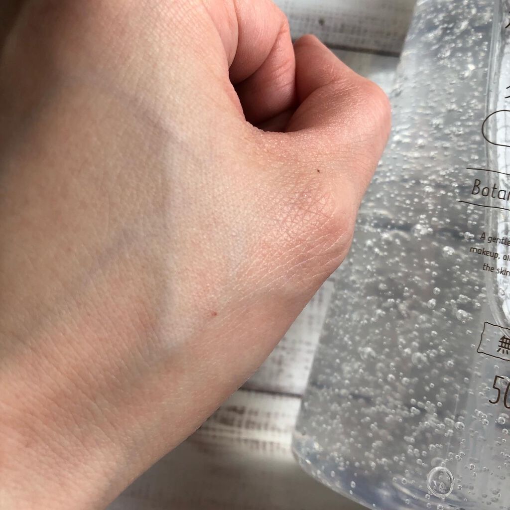 ボタニカルジェルクレンジング/NICE & QUICK/クレンジングジェルを使ったクチコミ(6枚目)