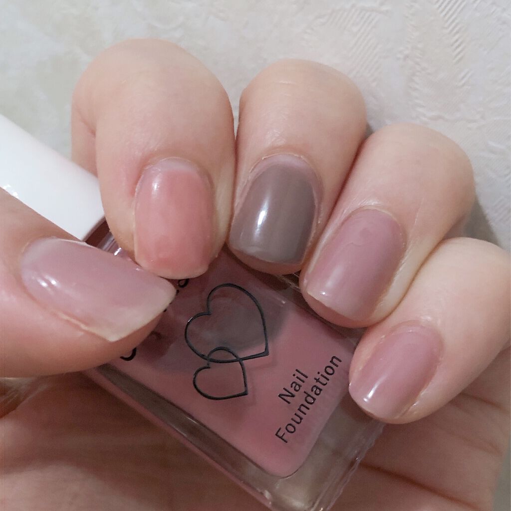 AC クイックドライベース＆ハードナー/AC MAKEUP/ネイルベースコートを使ったクチコミ（2枚目）