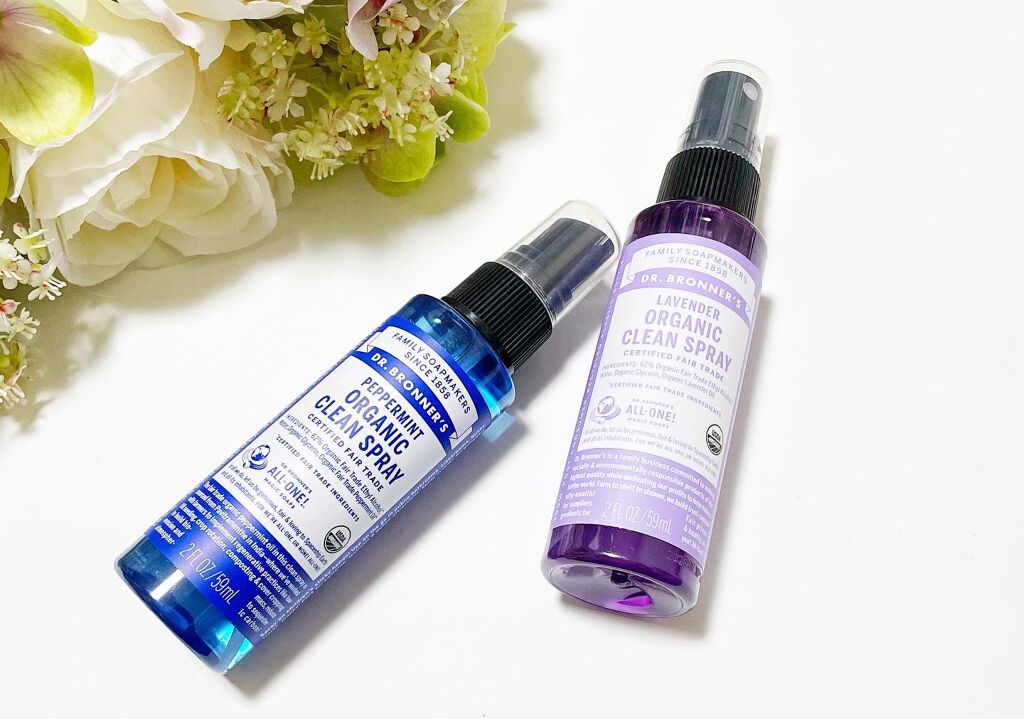 オーガニッククリーンスプレー   ラベンダー/Dr. Bronner's Magic Soaps(海外)/その他を使ったクチコミ（1枚目）