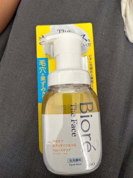 ビオレ ザフェイス 泡洗顔料 スムースクリア/ビオレ/泡洗顔を使ったクチコミ(1枚目)