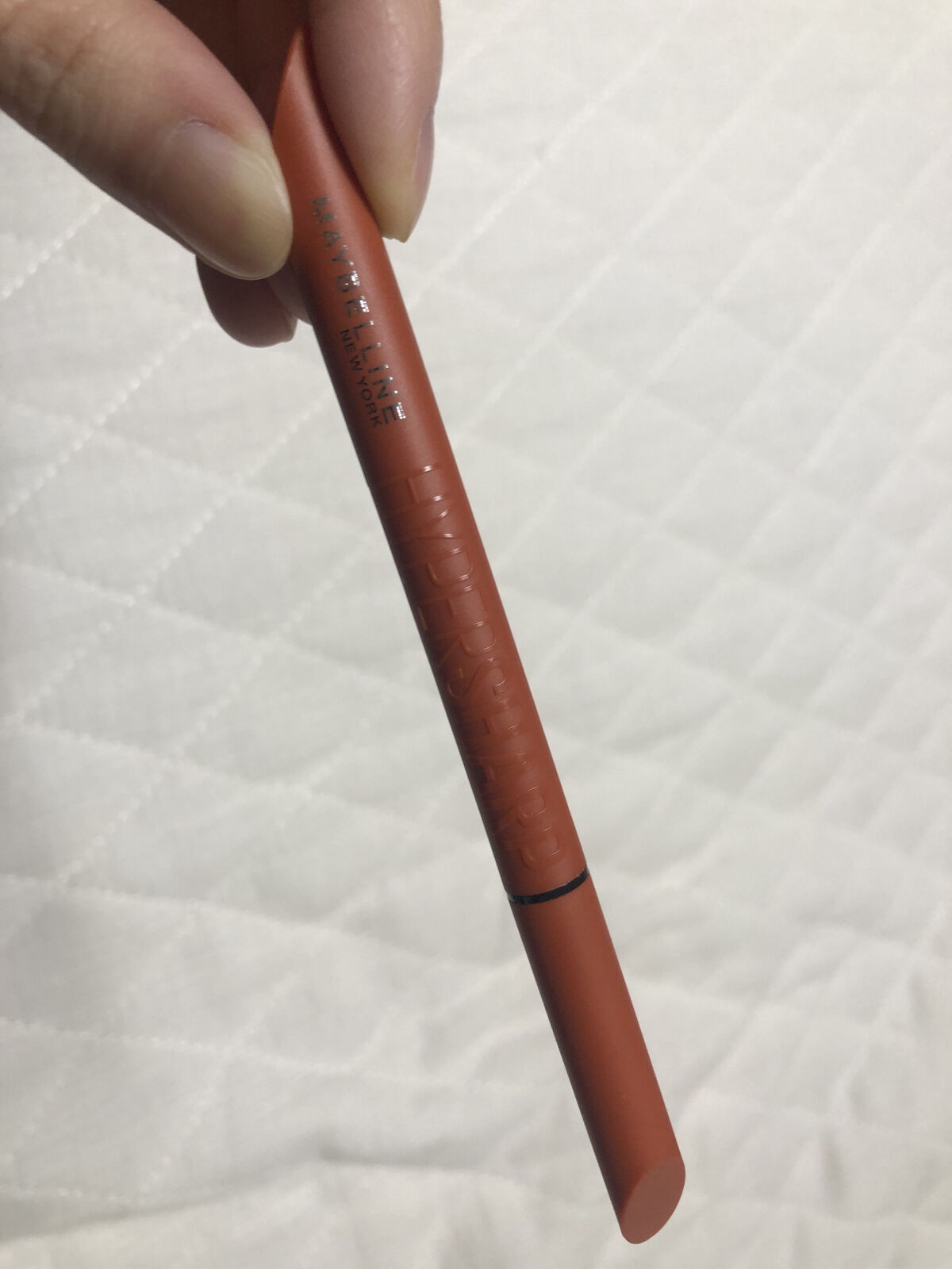 ウルトラカラー アイライナー BR-4 明るくヘルシー オレンジブラウン/MAYBELLINE NEW YORK/リキッドアイライナーを使ったクチコミ（3枚目）