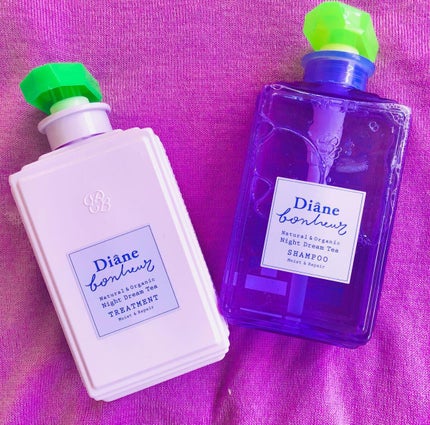 ダイアンボヌール モイスト&リペア シャンプー/トリートメント ナイトドリームティーの香り/ダイアン/市販シャンプーを使ったクチコミ(4枚目)