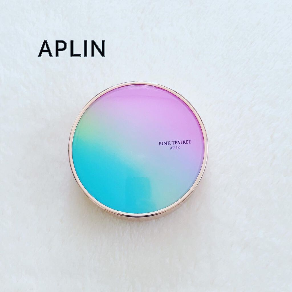 ピンクティーツリーカバークッション/APLIN/クッションファンデーションを使ったクチコミ（1枚目）