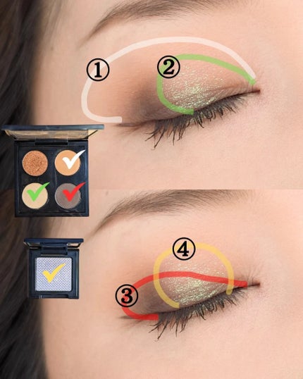 パウダー キス アイシャドウ/M・A・C/単色アイシャドウを使ったクチコミ(6枚目)