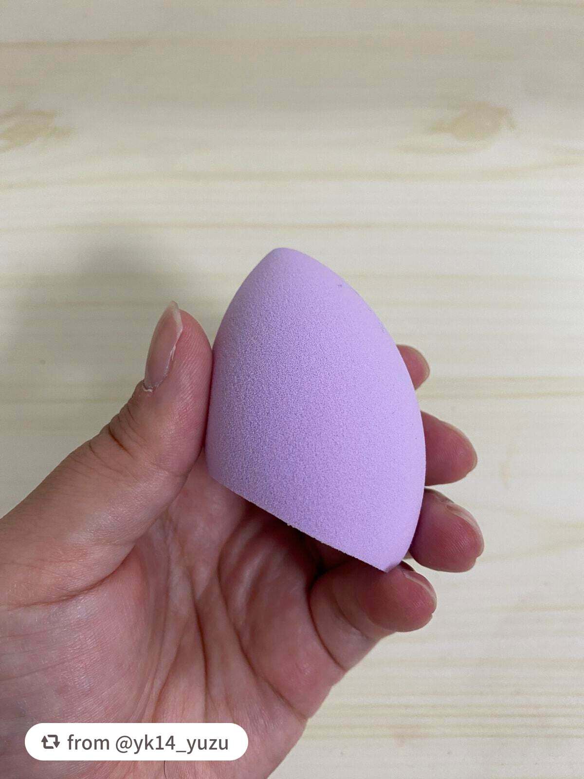 3Dスポンジ〈WET&DRY〉/ロージーローザ/パフ・スポンジを使ったクチコミ(2枚目)