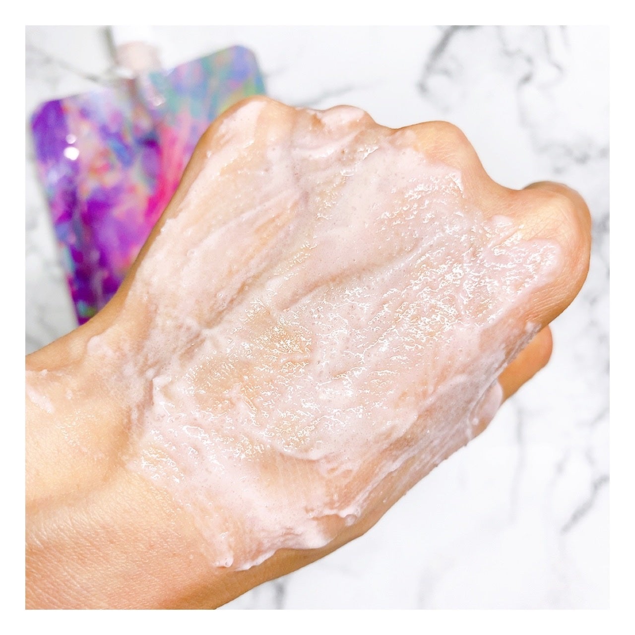 ピンクティーツリーライスシカウォッシュオフパック/APLIN/洗い流すパック・マスクを使ったクチコミ(3枚目)