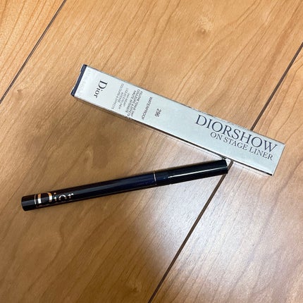 ディオールショウ オンステージ ライナー/Dior/リキッドアイライナーを使ったクチコミ(1枚目)