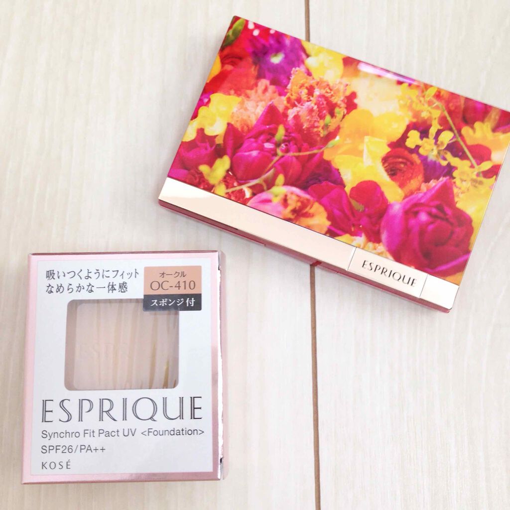 LIPSさんのプレゼント企画を通して、エスプリークさんより“M/mika ninagawa”コラボのシンクロフィットパクトUVをいただきました。ありがとうございます🙇‍♀️

自分ではなかなか選ばないけれど一目で蜷川 実花さんとわかる華や