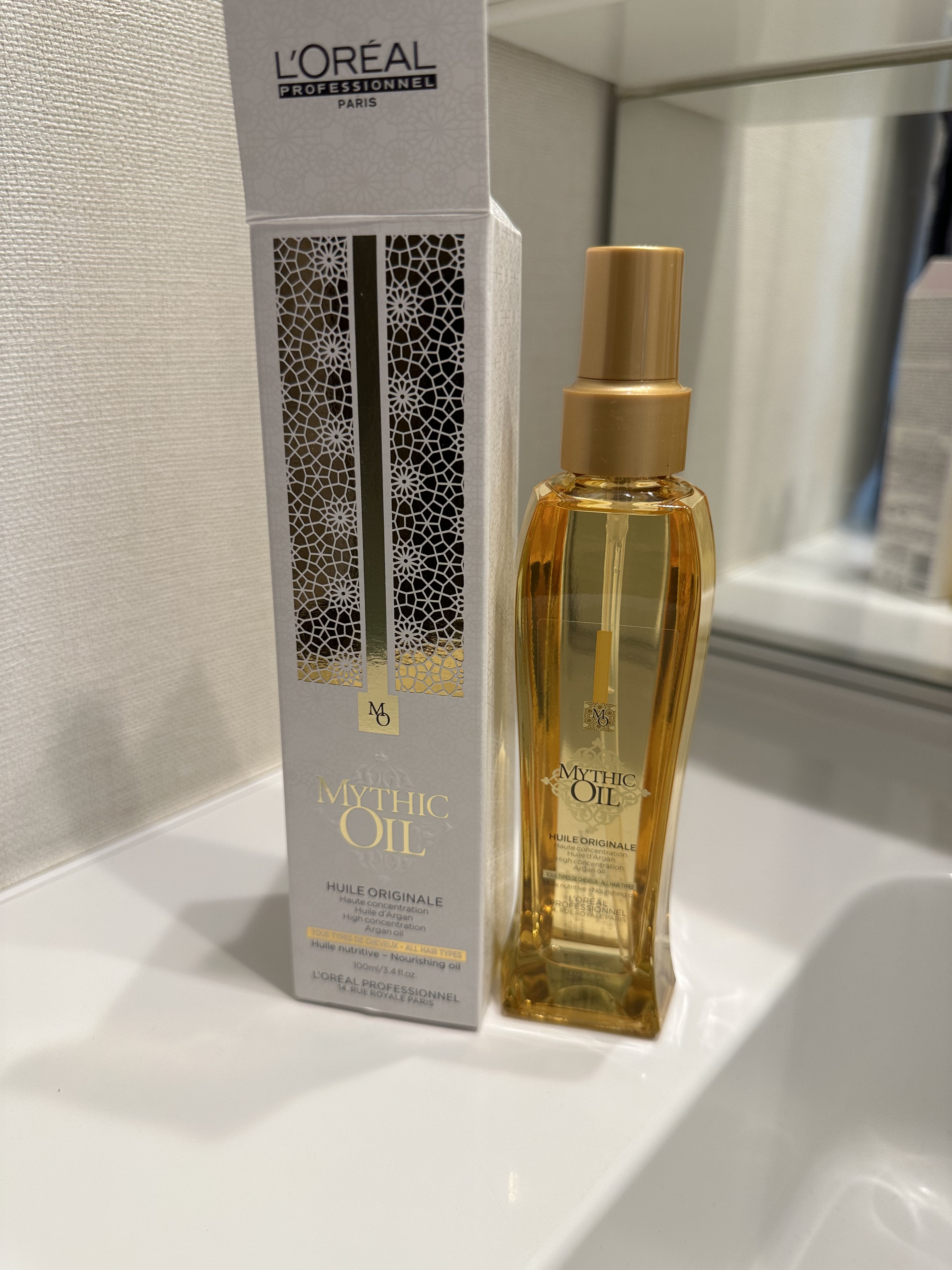 ミシックオイル/ロレアル パリ/ヘアオイルを使ったクチコミ（1枚目）