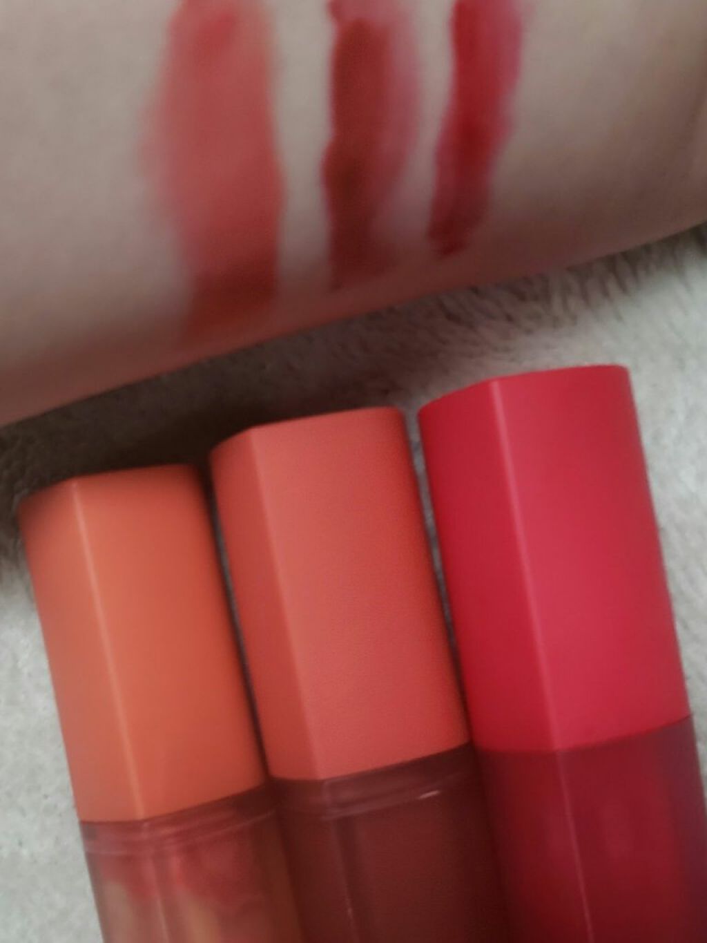 ホリカホリカ ハートクラッシュグローティントエアー/HOLIKA HOLIKA/リップティントを使ったクチコミ(2枚目)