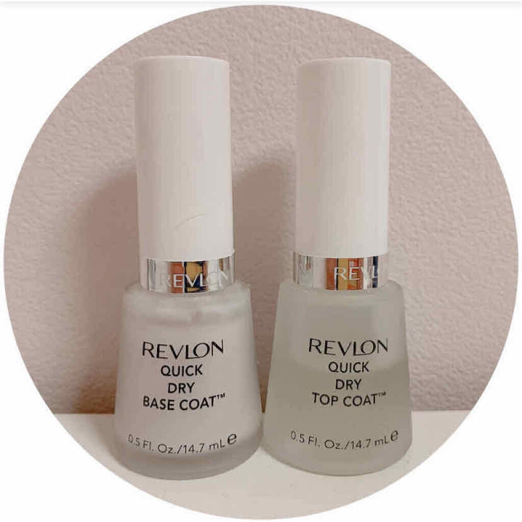 クイック ドライ トップ コート N/REVLON/ネイルトップコートを使ったクチコミ（2枚目）