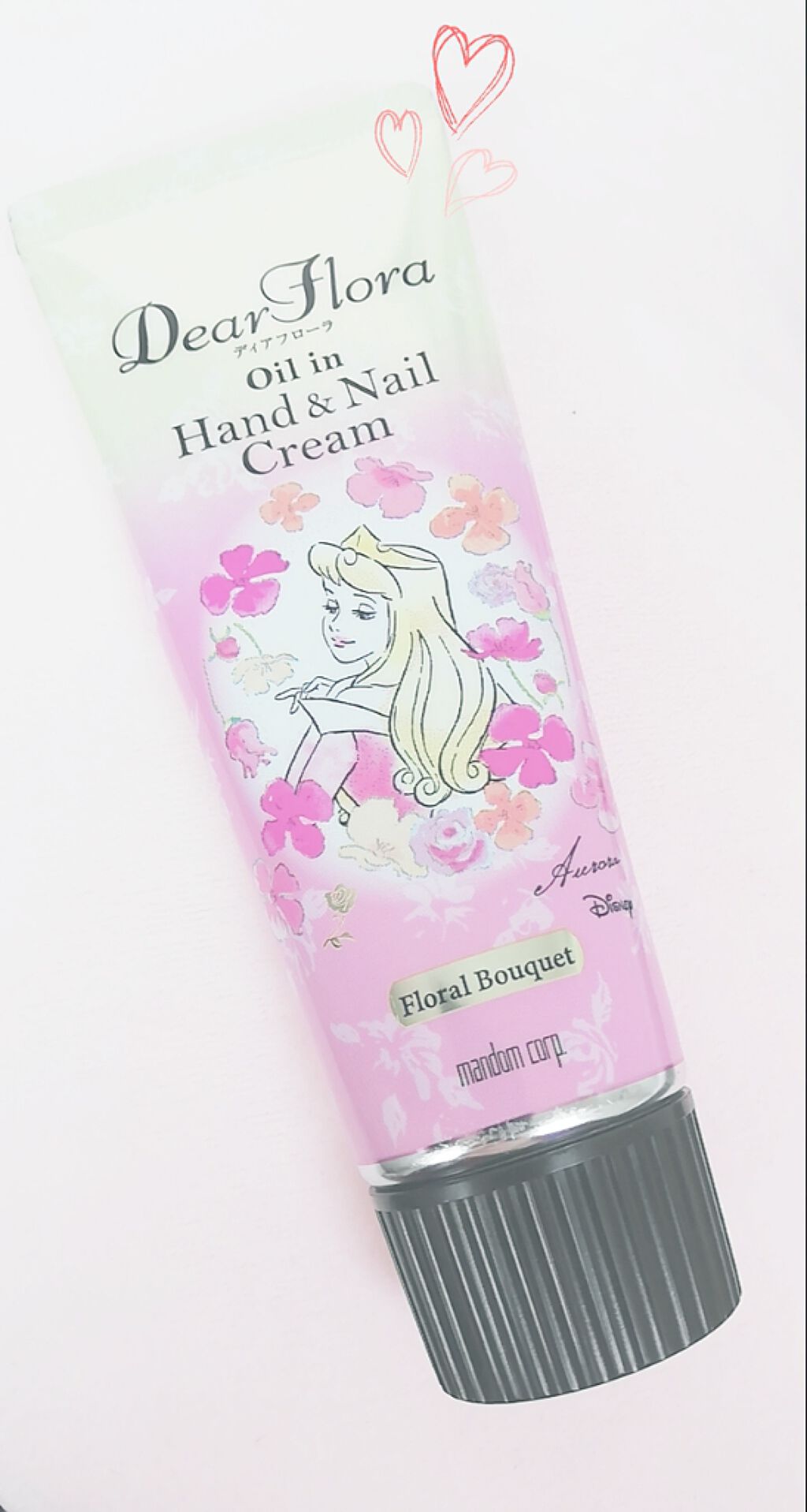 ディアフローラ オイルイン ハンド＆ネイルクリーム フローラルブーケ/マンダム/ハンドクリームを使ったクチコミ（1枚目）