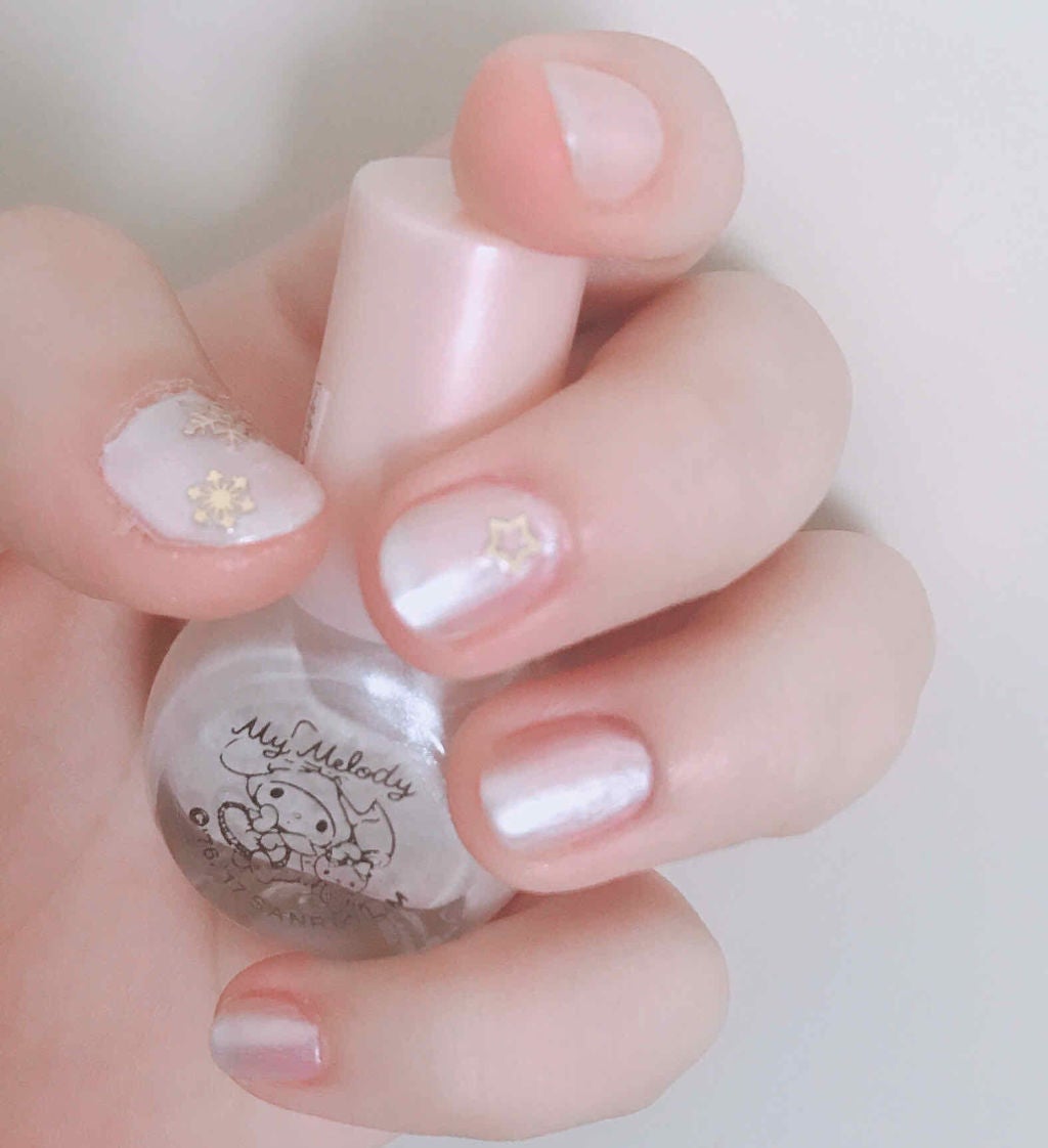 サンリオネイル/DAISO/マニキュアを使ったクチコミ(1枚目)