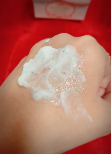 フェイスポリッシャー リフレッシング(ミント)/SABON/スクラブ・ゴマージュを使ったクチコミ(3枚目)