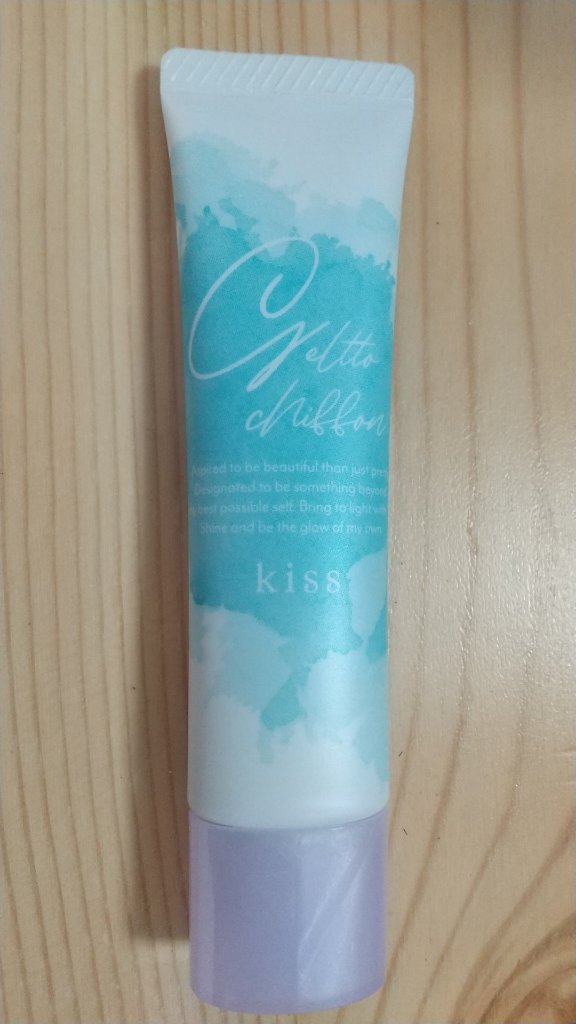 ジェルットシフォン UVトーンアップベース/KiSS/化粧下地を使ったクチコミ（3枚目）