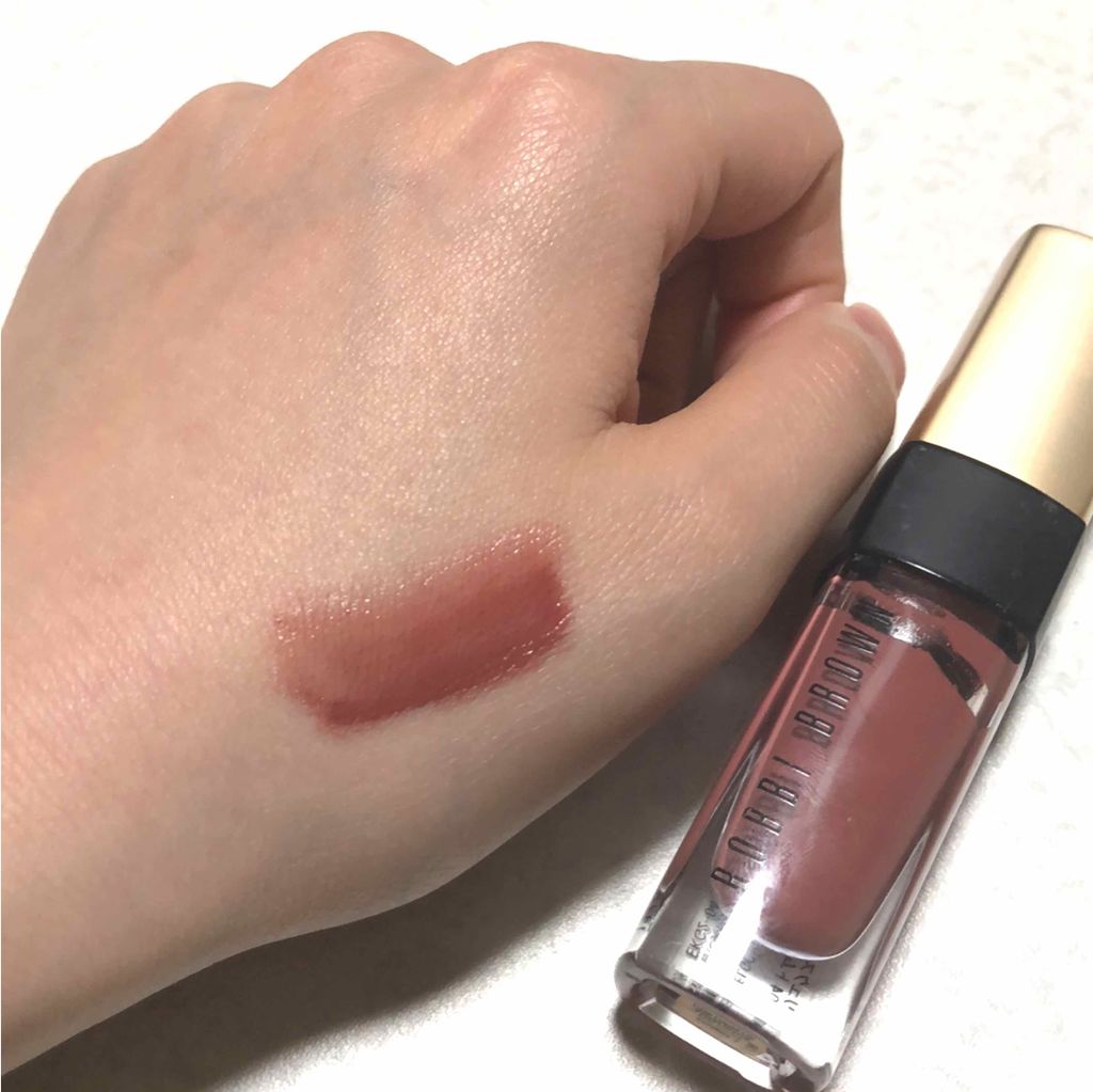 リュクス リキッド リップ ハイ シャイン/BOBBI BROWN/口紅を使ったクチコミ(1枚目)
