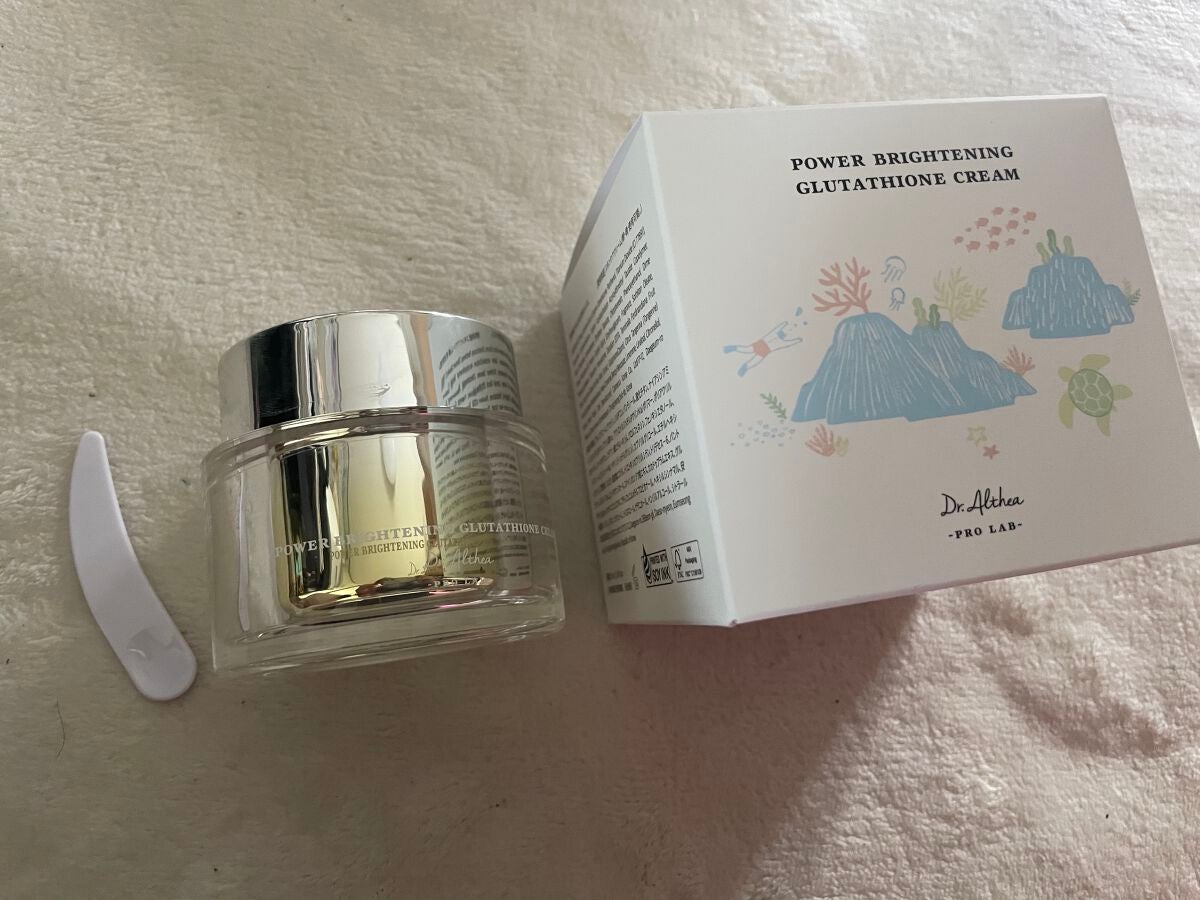 パワーブライトニング グルタチオンクリーム/Dr.Althea/フェイスクリームを使ったクチコミ(2枚目)