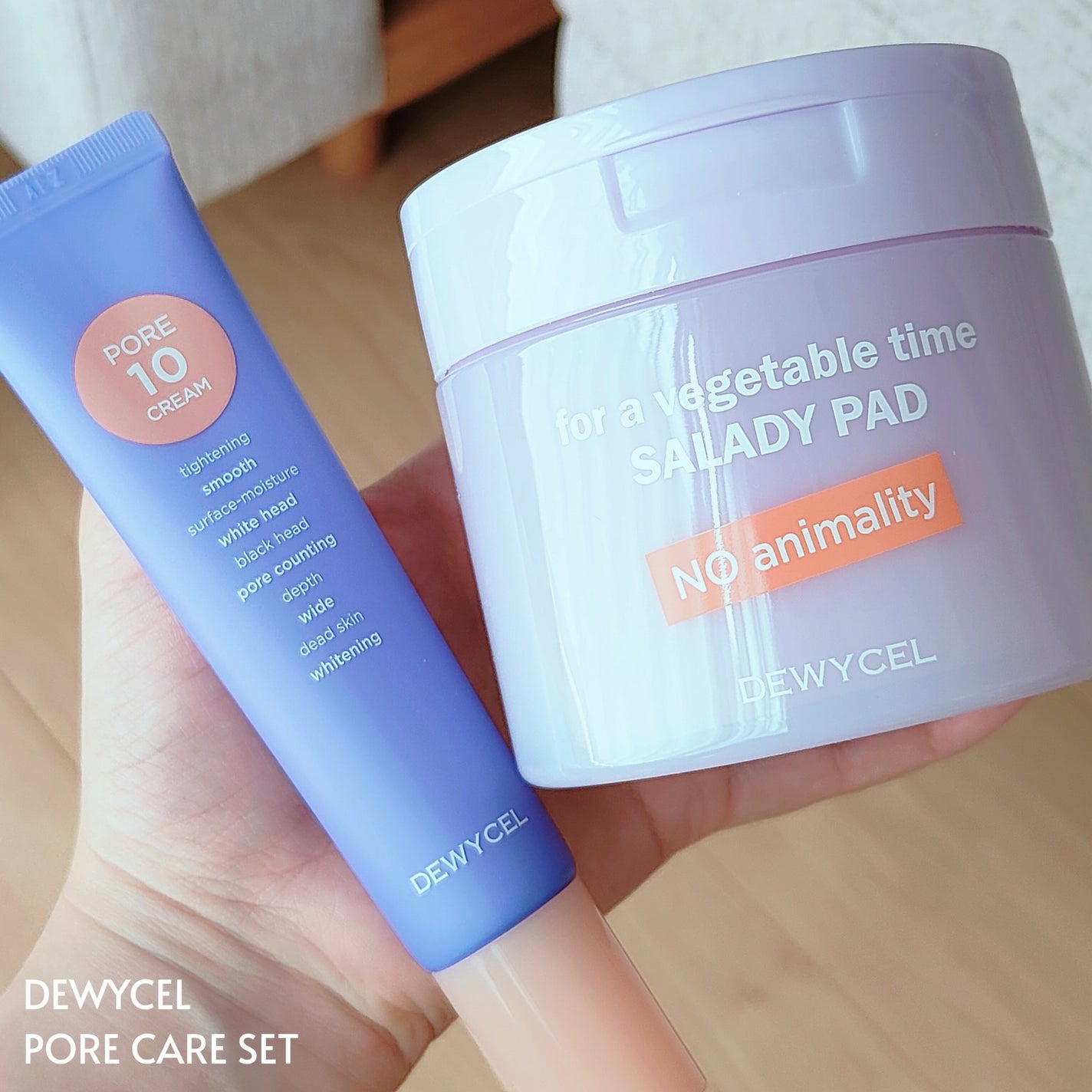 ポアーテンクリーム/DEWYCEL/化粧下地を使ったクチコミ(3枚目)