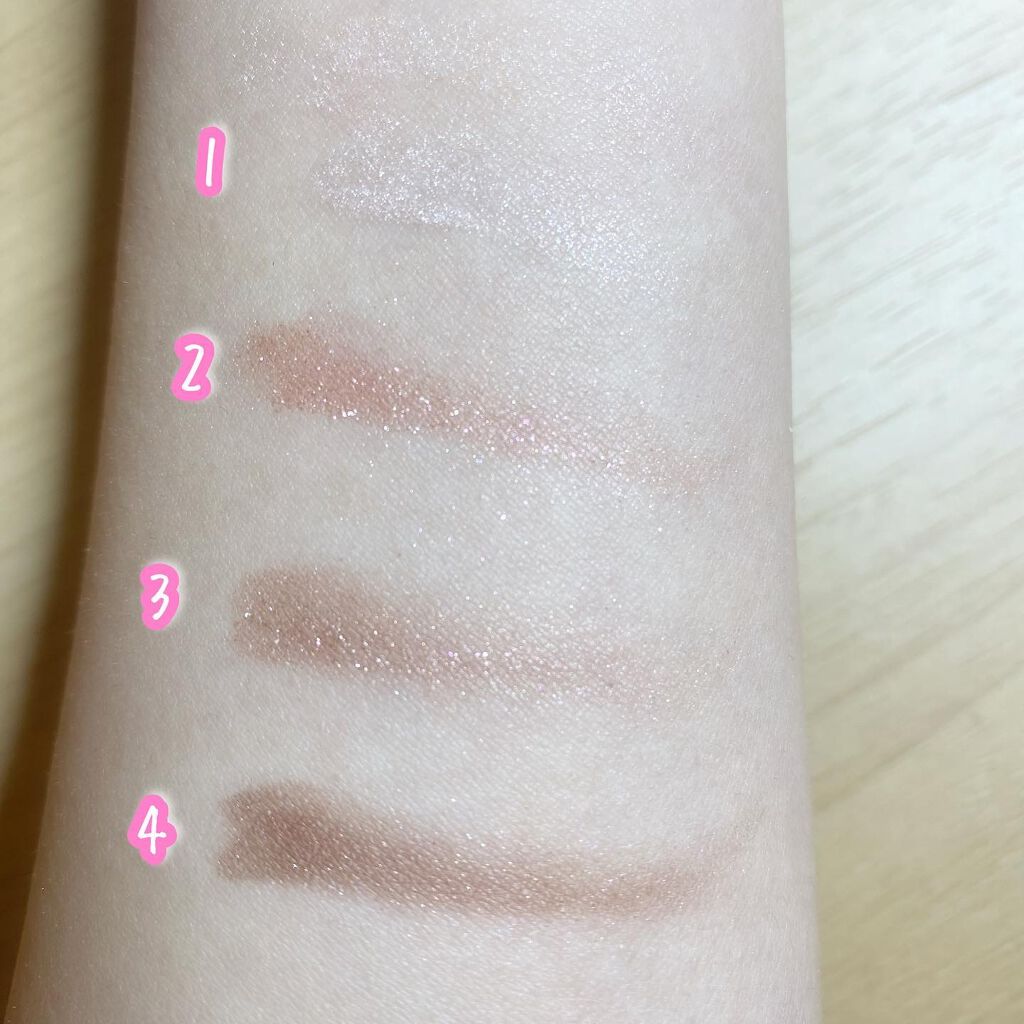 シルキースフレアイズ/キャンメイク/アイシャドウパレットを使ったクチコミ(3枚目)