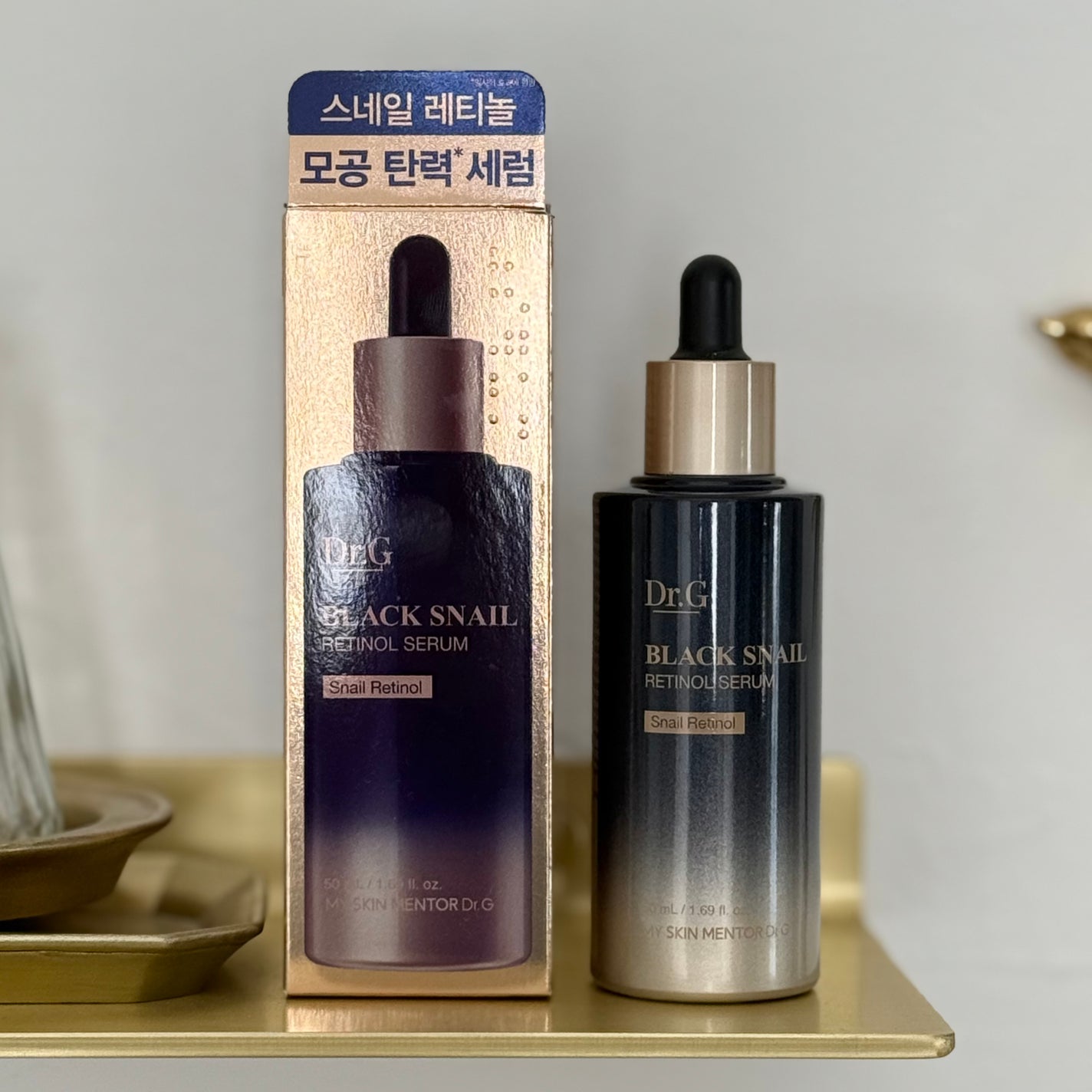 ブラックスネイルレチノールセラム/Dr.G/美容液を使ったクチコミ(4枚目)