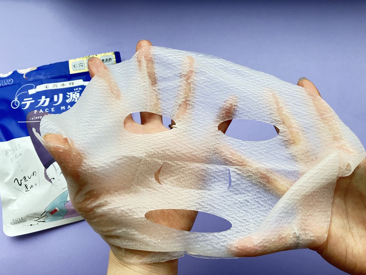 毛穴小町 テカリ源治 マスク/クリアターン/シートマスク・パックを使ったクチコミ（3枚目）