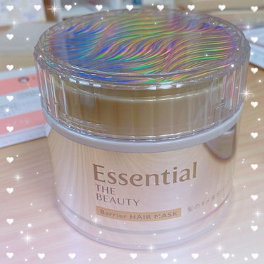 エッセンシャル　
Essential THE BEAUTY 髪のキメ美容バリアヘアマスク

LIPSのプレゼントキャンペーンで頂きました🎁

以前にもエッセンシャルからヘアマスクをいただいて使ったんです