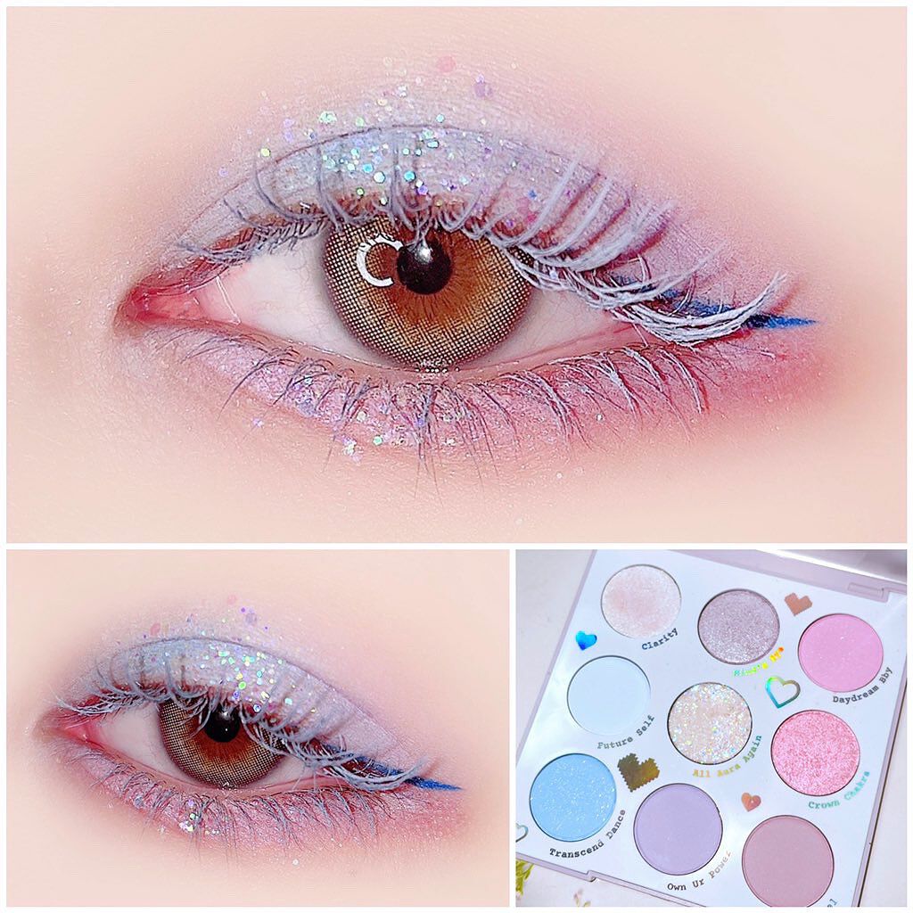 ディファイニング マスカラ EX02 Airy Blue(限定色)/SNIDEL BEAUTY/マスカラを使ったクチコミ（1枚目）