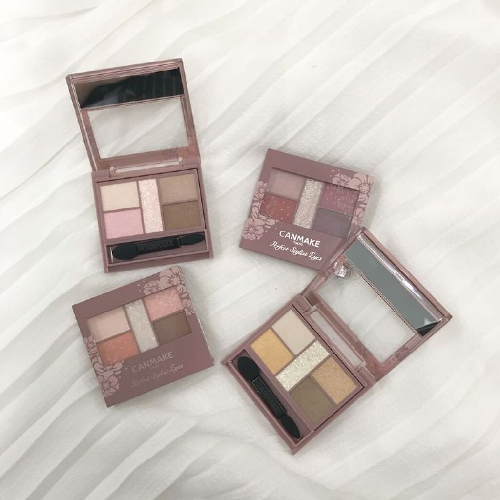 パーフェクトスタイリストアイズ/キャンメイク/アイシャドウパレットを使ったクチコミ（1枚目）