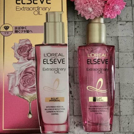 エクストラオーディナリー オイル エクラアンペリアル 艶髪オイル/ロレアル パリ/ヘアオイルを使ったクチコミ(1枚目)