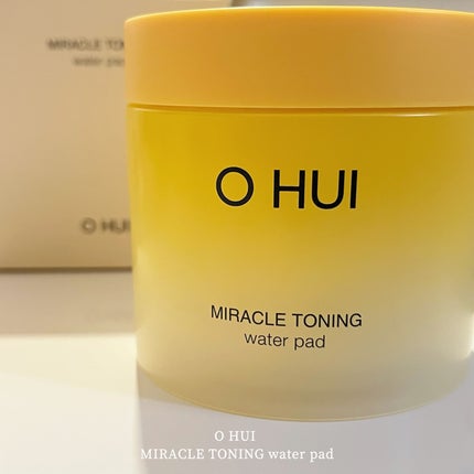 ミラクルトーニング ウォーターパッド/OHUI/化粧水を使ったクチコミ(1枚目)