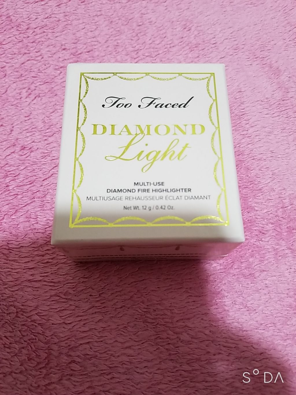 ダイヤモンドライト マルチユース ハイライター/Too Faced/パウダーハイライトを使ったクチコミ（3枚目）