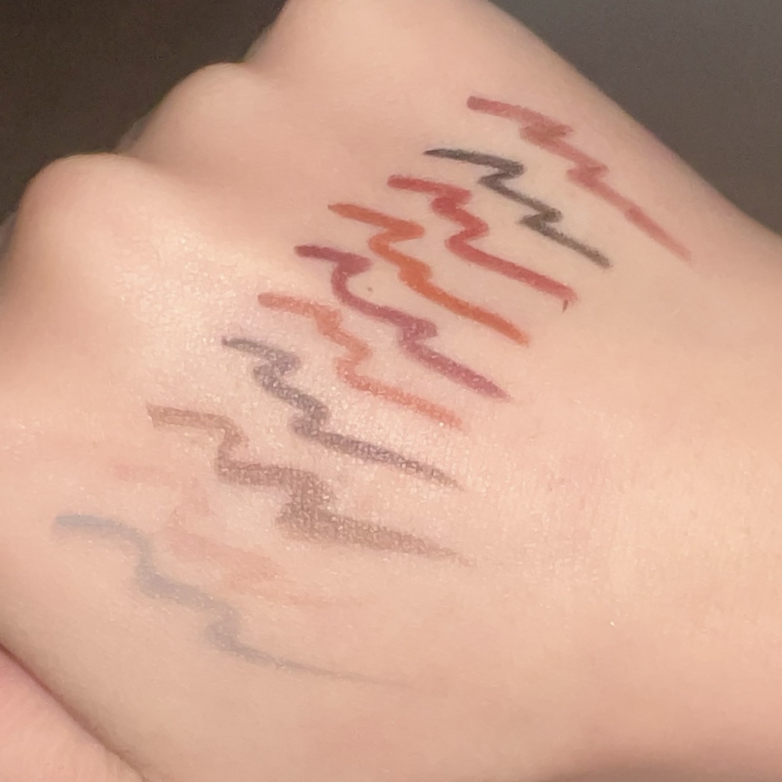 ペンシル アイライナー 03 バーガンディブラウン/FASIO/ペンシルアイライナーを使ったクチコミ（2枚目）