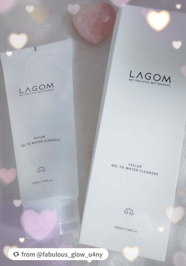 ラゴム ジェルトゥウォーター クレンザー(朝用洗顔)/LAGOM /洗顔フォームを使ったクチコミ（1枚目）